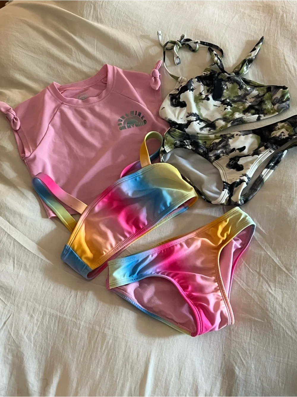 14 piece swim/bathing suit lot! Girls sizes 6-8